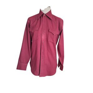 Pendleton pure virgin wool deep plumb vintage small